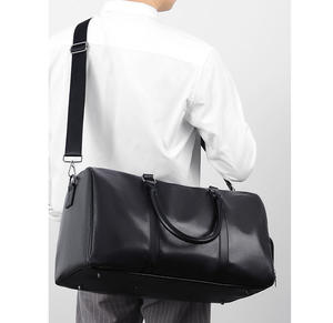 กระเป๋าเดินทางทรงสี่เหลี่ยมสำหรับผู้ชายกระเป๋าหนังใส่ของขนาดใหญ่สำหรับเดินทางแบบถือสำหรับค้างคืนออกแบบได้ตามต้องการ - Product Image 1