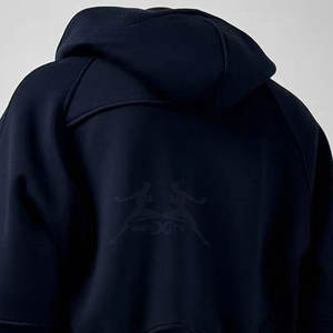 Athletic Basics Sudadera con capucha de media cremallera con ajuste flexible y costuras duraderas para uso activo Street Style Sudadera con capucha de media cremallera - Product Image 6