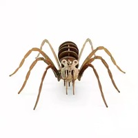 LBN Spider Art Moderne Métal Vert Noir Extérieur Salon Chambre Salle d'exposition Salle d'échantillons Souvenir Cadeau 20 Pièces