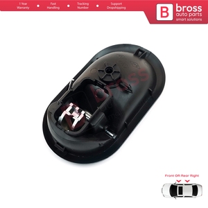 Nuevo Manillar Interior de Alta Calidad para Puerta BDP106, Negro Cromado Plateado, Delantero Trasero Derecho 8200730863 8200387749 8200310580 - Product Image 6