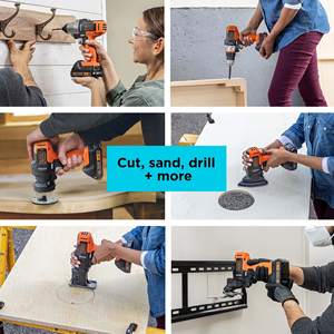 Kit de Taladro Inalámbrico MATRIX 20V MAX con 12 Accesorios y Estuche de Almacenamiento - Product Image 2