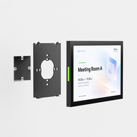 Panel PC Android de 10.1 Pulgadas con Alimentación por Ethernet, Barra de Luz LED Programable, Sensor de Radar de Ocupación, Pantalla Táctil sin Batería