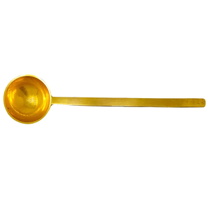 Cuchara de sopa de latón con mango de madera, convierte cuchara de mesa, cuchillo, caja de cubiertos, tenedores y cuchillos, juego de calidad Superior - Product Image 4