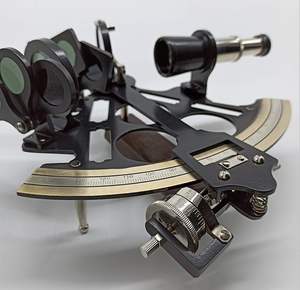 Antique Copper Finish Handmade 4 Inch Brass Sextant Nautical Modern Design Premium Quality Decorative Metal Marine Traditional - Product Image 4