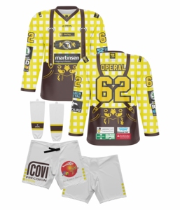 Conjunto de Uniforme de Hockey sobre Hielo Personalizado de Alta Calidad, Uniforme de Hockey Transpirable con Diseño de Sublimación, Talla Adulto, Ropa de Hockey sobre Hielo al por Mayor - Product Image 4