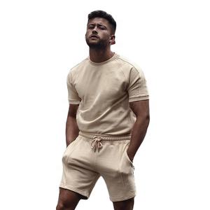 Ensemble de t-shirt et short pour hommes d'été, 2 pièces, ensemble décontracté personnalisé d'été, vêtements pour hommes, t-shirt respirant et short - Product Image 2