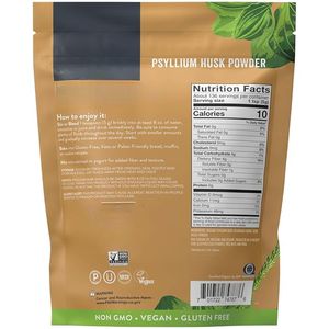 Suplemento de limpieza de fibra natural en polvo de cáscara de psyllium para la salud digestiva y el movimiento intestinal regular - Product Image 2