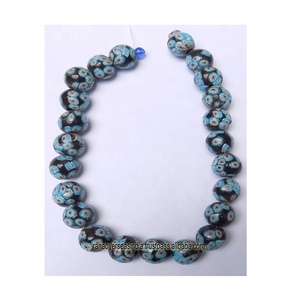 Stylish Printed Large Glass <b>Beaded</b> Wrist <b>Bracelet</b> for <b>Men</b> and Women Fashion Jewelry Gifts - Product Image 1