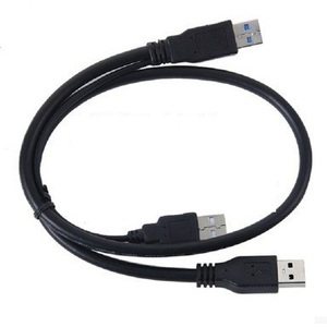 USB 2.0 Micro-USB <b>Cable</b> 42cm Long Male to Male Plastic with PVC Jacket for Computer 6A/5A Fast <b>Charging</b> Flat Type - Product Image 3