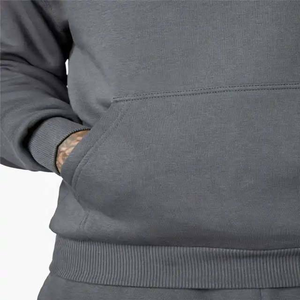 100% chándal de algodón OEM cómodo elegante ajustado ajuste duradero peso pesado secado rápido Premium invierno gimnasio desgaste chándal para hombre - Product Image 4