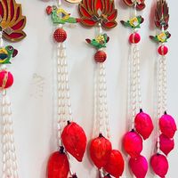 Guirlande de fleurs artificielles pour mariage indien Décoration intérieure Mandap Party Festival Event Celebration Stage and Backdrop Decor