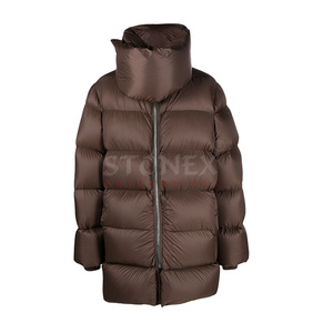 Custom Wholesale Hot Selling Custom Winter Warm Puffer <b>Jacket</b> Full Sleeve Bubbles Puffer <b>Jackets</b> for <b>Men</b> - Product Image 1