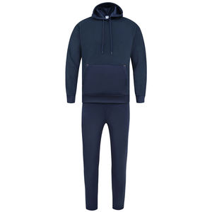 Vente d'usine de survêtements pour hommes de haute qualité Logo personnalisé Vêtements décontractés Respirant Ensemble de style solide pour l'hiver Survêtement personnalisé - Product Image 1