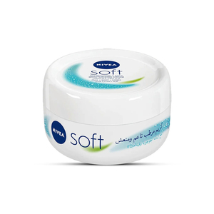 Crème hydratante légère à usage quotidien à la vitamine C et à la glycérine, hydratation instantanée Nivea Soft pour le visage, les mains et le corps pour femmes - Product Image 1