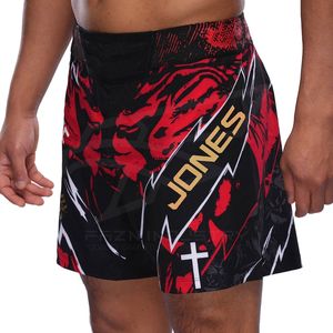 Logo personnalisé Short MMA à séchage rapide avec impression par sublimation pour homme Nouveau design Short MMA Offre Spéciale - Product Image 2