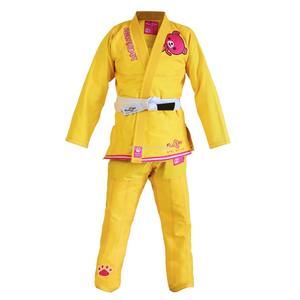 Aprobado Pearl Weave BJJ Gi uniforme Chaqueta de algodón duradero pantalones al por mayor logotipo personalizado entrenamiento competición artes marciales Kimono - Product Image 2