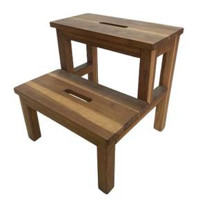 Tabouret de bain en bois - Product Image 4