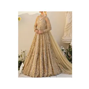 Pakistani Hot Selling party wear new Style Ready Made Women fashion Dress Stylish Embroidered Dresses