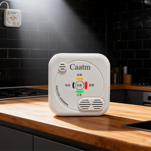 Hauss icherungs system Wand montierter ABS-Propan (CH4) Gas detektor Katalytische Verbrennungs technologie Schall licht <span class=keywords><strong>alarm</strong></span> Gasleck - Product Image 6