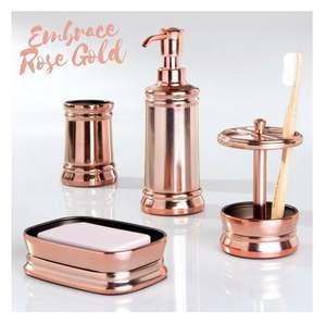 Juego de Baño de Metal de Estilo Elegante para Baño de Invitados, Crea una Impresión de Limpieza con Acabado Premium - Product Image 5