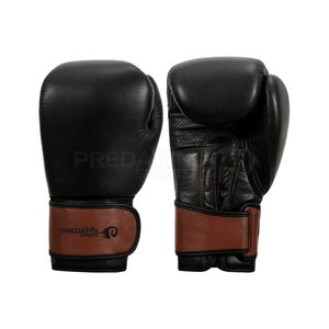 Vente chaude sur mesure 12oz Kickboxing gants d'entraînement en cuir de vachette équipement de Sport pour l'entraînement de boxe - Product Image 1