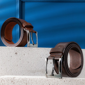 Người đàn ông cao cấp 100% Thắt lưng da chính hãng phong cách giản dị với thanh lịch hợp kim khóa hoàn hảo pha trộn của chất lượng & sang trọng - Product Image 1