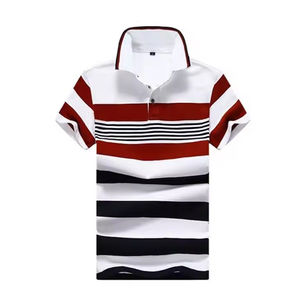 T-shirt pour homme décontracté de haute qualité, respirant, à séchage rapide, en coton et fibre de bambou, avec motif uni - Product Image 5