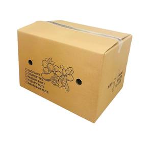 Boîte de papier ondulé recyclable écologique personnalisée à 5 couches pour emballage de légumes et de fruits en carton d'expédition agricole - Product Image 6