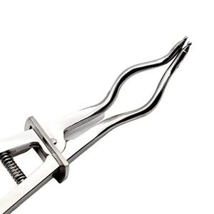 คีมยางกันน้ำลายแบบใช้ซ้ำได้ ทนความร้อนสูง ออกแบบตามหลักสรีรศาสตร์ สำหรับการแยกช่องปากทางทันตกรรม ด้ามจับสแตนเลส สำหรับงานเอ็นโดดอนต์ ได้รับมาตรฐาน CE - Product Image 2