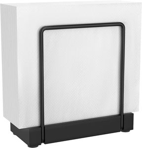 Black Color Stylish Metal Napkin Holders for Table,Metal Napkin Dispenser for Kitchen,Napkin Holder <b>Freestanding</b> - Product Image 1
