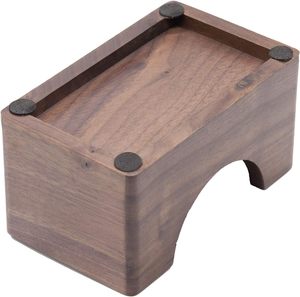 Juego de posavasos más vendido de piezas Sic con soporte Posavasos de madera redondos de color madera natural al precio más bajo por proveedor indio - Product Image 3