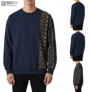 Sudadera de Invierno para Hombre de Alta Calidad, Corte Regular, Felpa de Poliéster/Algodón, Antiarrugas, Personalizable, Cuello Redondo - Product Image 1