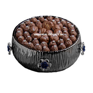 Juego de dos cuencos de chocolate Cuenco dulce hecho a mano de calidad superior Cuenco de chocolate nuevo y elegante clásico - Product Image 3