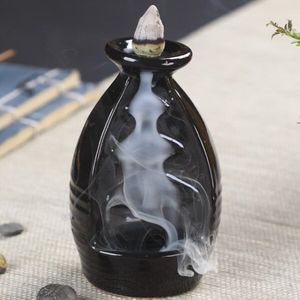 Quemador de incienso de acacias, recogedor de cenizas, soporte de incienso hecho a mano, incensario natural, quemador de incienso rústico - Product Image 3