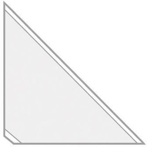 Sacs en polypropylène transparents autocollants Veloflex VELOCOLL 10 x 10 cm, 8 pièces/paquet, pour accessoires de classement - Product Image 1