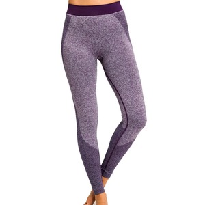 Best Selling Women's High-Waisted Workout <b>Leggings</b> Solid <b>Pattern</b> Mid-Waist <b>Leggings</b> Wholesale - Product Image 6