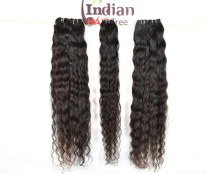 ผมแท้เวียดนามแบบเวฟธรรมชาติ 100% ราคาส่งถูก คุณภาพดี จัดเรียงเกล็ดผมอย่างเป็นธรรมชาติ สีดำธรรมชาติ - Product Image 4