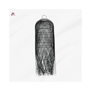 Abat-jour Suspendu Lustre Pendentif Lumières Osier Tissé À La Main Suspension Abat-Jour Couverture Décor pour la Vente en Gros - Product Image 3