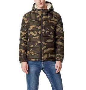 Nouvelle marque de mode, vestes décontractées pour hommes à capuche coupe-vent printemps automne, 100% polyester, vestes de rue avec motif camouflage - Product Image 6