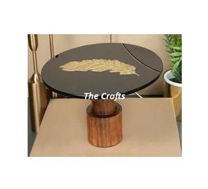 Présentoir de pâtisserie en marbre et en bois pour gâteaux Support de dessert au design admirable pour l'utilisation d'événements de mariage - Product Image 1