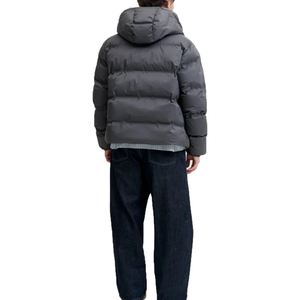 Veste matelassée à capuche pour homme, veste d'hiver chaude en duvet, résistante à l'eau, coupe-vent, veste décontractée rembourrée pour l'extérieur - Product Image 3