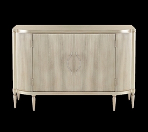 Modern Midcentury <b>Sideboard</b> Cabinet with Metal Handles and <b>Storage</b> for Dining Area - Product Image 3