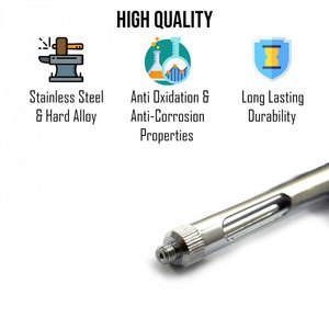 Jeringa Dental de aspiración reutilizable de precisión, fuente de alimentación Manual, Kit de instrumentos quirúrgicos para procedimientos dentales - Product Image 6