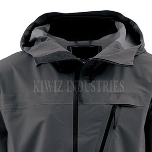 2024 couleur unie décontracté hommes pêche veste Streetwear nouvelle mode coupe-vent hommes pêche veste - Product Image 2
