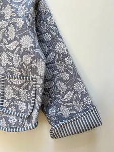 Nouveau style femmes coton matelassé réversible mode veste manteau Floral kantha femmes filles veste hiver été bohème longue - Product Image 4