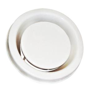 3JW 31119003 VIM KSOE 100 RAL9003 Ventilación de escape acústica de metal ajustable para el hogar o la oficina - Product Image 1