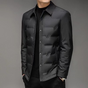 Veste d'hiver matelassée pour homme en softshell imperméable de qualité supérieure 2025, coupe-vent, respirante, écologique, OEM - Product Image 4