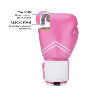 Guantes de boxeo para entrenamiento MMA, cuero de vaca, logotipo personalizado, guantes de Kick Boxing para deportes de combate y fitness - Product Image 4