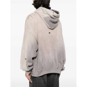 Sudaderas con capucha desgastadas Hombres Sun Faded Dirty Acid Washed Oversized Streetwear Oversized Pullover 100% Cotton Blended Hoodies Boys - Product Image 5
