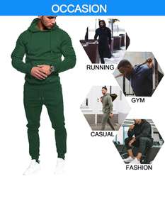 Survêtements pour hommes de haute qualité polaire respirante meilleur style taille XL avec logo et caractéristiques de taille plus pour l'hiver bon prix - Product Image 4